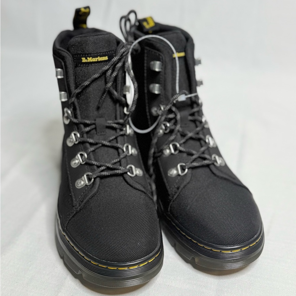 Dr. Martens Women’s Combs Boots Poly Casual Boot Size 10 Black New